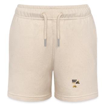 Nachtschicht Energy City Gabelstapler - Kinder Organic Joggingshorts Mini Bolter von Stanley/Stella - Natur - Vorne