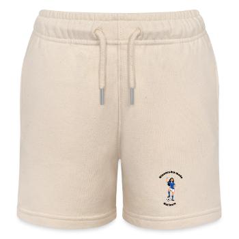Sieg im Mädchenfußball in Aktion - Kinder Organic Joggingshorts Mini Bolter von Stanley/Stella - Natur - Vorne