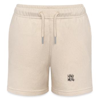 Heavy Metal - Kinder Organic Joggingshorts Mini Bolter von Stanley/Stella - Natur - Vorne
