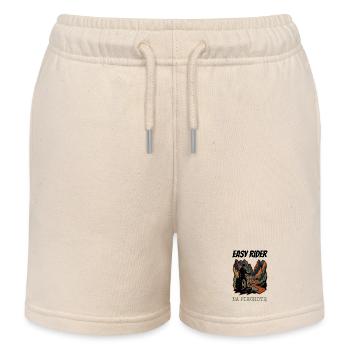 Foot rider - Kids Organic Sweat Shorts by Stanley/Stella - soft Ecru - Front