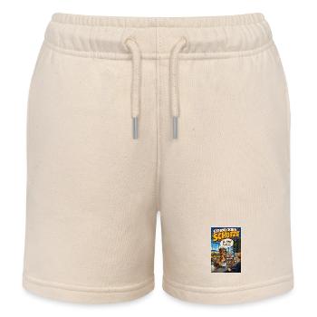 Sternzeichen Schütze - Fernweh kennt keine Grenzen - Kinder Organic Joggingshorts Mini Bolter von Stanley/Stella - Natur - Vorne
