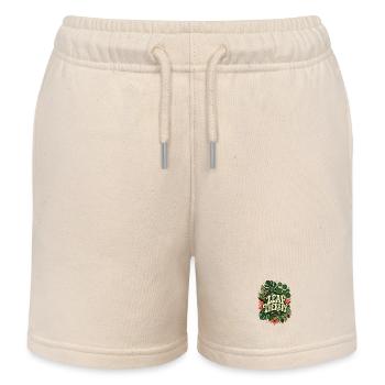 Leaf Therapy – Daily Dose Pflanzen Statement - Kinder Organic Joggingshorts Mini Bolter von Stanley/Stella - Natur - Vorne