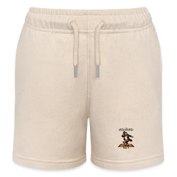 Sprichwort Da steppt der Bär - Kinder Organic Joggingshorts Mini Bolter von Stanley/Stella - Natur - Vorne