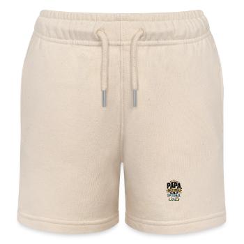 Seit 2025 Optional – Schlafendes Baby - Kinder Organic Joggingshorts Mini Bolter von Stanley/Stella - Natur - Vorne