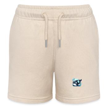 orque 3 - Short de jogging enfant bio Stanley/Stella - écru doux - Devant