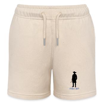 Pirate ship ahoy - Kids Organic Sweat Shorts by Stanley/Stella - soft Ecru - Front
