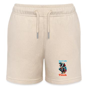 Reden Sie nicht - Kinder Organic Joggingshorts Mini Bolter von Stanley/Stella - Natur - Vorne
