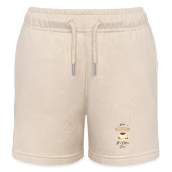 Good morning it's coffee time - Kids Organic Sweat Shorts by Stanley/Stella - soft Ecru - Front