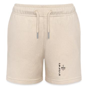Brême coordonne avec la maison d’ancrage - Short de jogging enfant bio Stanley/Stella - écru doux - Devant