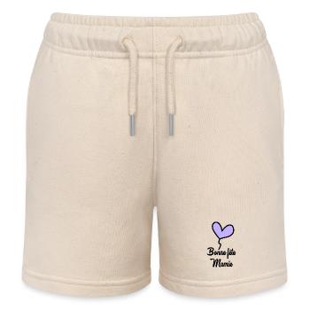 OMA. MUTTERTAG - Kinder Organic Joggingshorts Mini Bolter von Stanley/Stella - Natur - Vorne