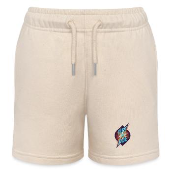 Trauen Sie sich und machen Sie einen energischen Blitz - Kinder Organic Joggingshorts Mini Bolter von Stanley/Stella - Natur - Vorne