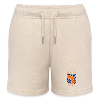 Citrus Mood - Kinder Organic Joggingshorts Mini Bolter von Stanley/Stella - Natur - Vorne