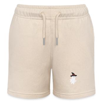 Ghost - Kids Organic Sweat Shorts by Stanley/Stella - soft Ecru - Front