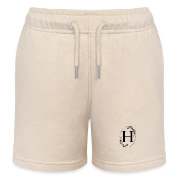 Buchstabe H - Kinder Organic Joggingshorts Mini Bolter von Stanley/Stella - Natur - Vorne