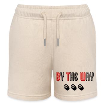 Bye the way - Kids Organic Sweat Shorts by Stanley/Stella - soft Ecru - Front