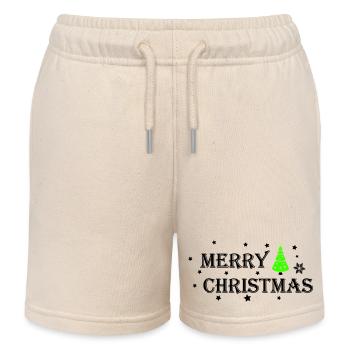 Joyeux Noël - Short de jogging enfant bio Stanley/Stella - écru doux - Devant