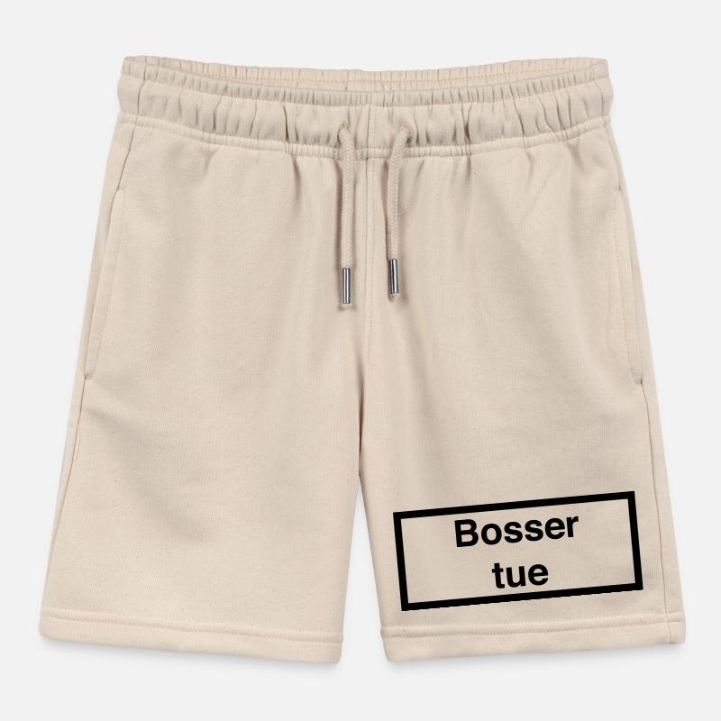 Work kills :) Kids Organic Sweat Shorts by Stanley/Stella