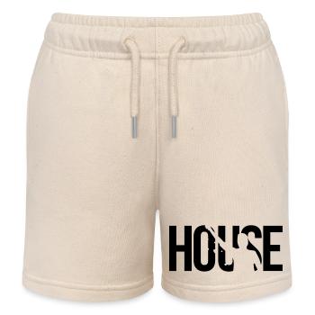 house musik - Kinder Organic Joggingshorts Mini Bolter von Stanley/Stella - Natur - Vorne