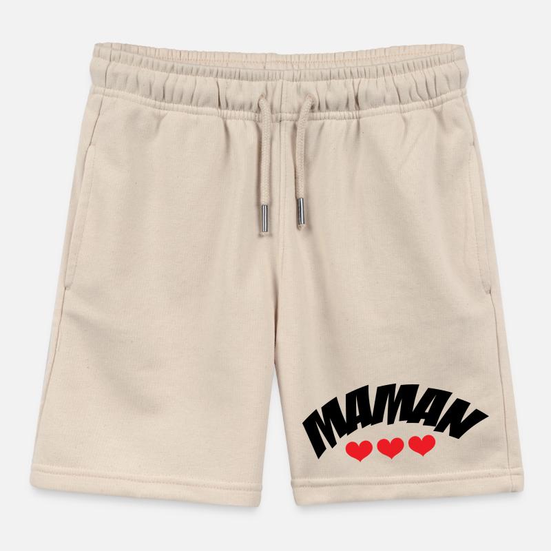 Mama / Muttertag Kinder Organic Joggingshorts Mini Bolter von Stanley/Stella