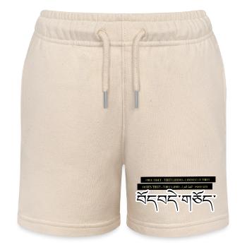 Multi Tibet - Kinder Organic Joggingshorts Mini Bolter von Stanley/Stella - Natur - Vorne