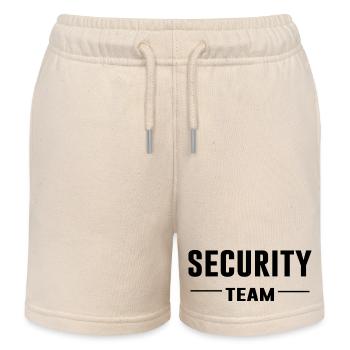 Équipe de sécurité – Sécurité | Ordre | Chemise de l’équipe - Short de jogging enfant bio Stanley/Stella - écru doux - Devant