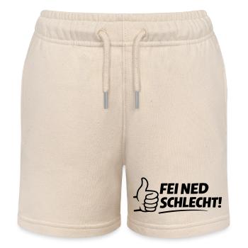 Fei ned schlecht - Kinder Organic Joggingshorts Mini Bolter von Stanley/Stella - Natur - Vorne