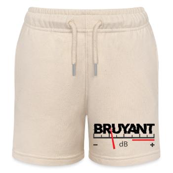 Bruyant  - Short de jogging enfant bio Stanley/Stella - écru doux - Devant