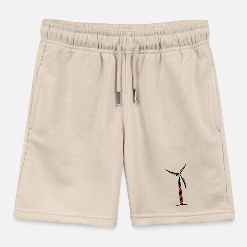 Énergie éolienne Éolienne Short de jogging enfant bio Stanley/Stella