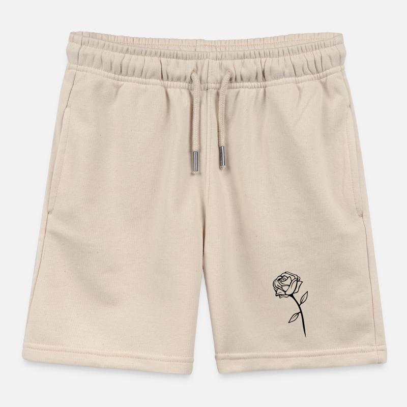 Conception de rose Short de jogging enfant bio Stanley/Stella