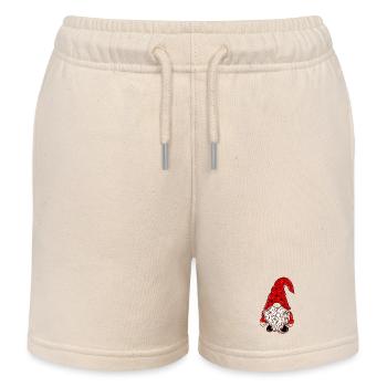 Weihnachts Wichtel Xmas Gnom - Kinder Organic Joggingshorts Mini Bolter von Stanley/Stella - Natur - Vorne