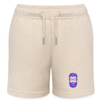 Porteur de barbe Masculinité Moustache Barbe - Short de jogging enfant bio Stanley/Stella - écru doux - Devant
