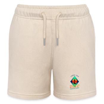 Stand Up Paddle - Short de jogging enfant bio Stanley/Stella - écru doux - Devant