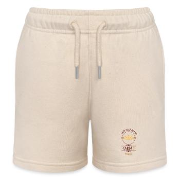 Cabin #2 in Camp Half Blood, Child of Hera - Kids Organic Sweat Shorts by Stanley/Stella - soft Ecru - Front