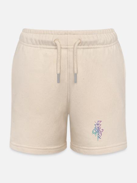 Farbverlauf Sigille für Reinigung & Schutz - Kinder Organic Joggingshorts Mini Bolter von Stanley/Stella - Natur