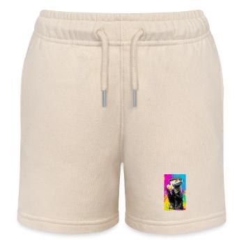 Otter - Kinder Organic Joggingshorts Mini Bolter von Stanley/Stella - Natur - Vorne