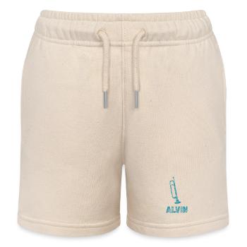 Alvin - Kinder Organic Joggingshorts Mini Bolter von Stanley/Stella - Natur - Vorne