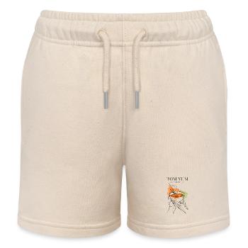 Tom Yum Love - Short de jogging enfant bio Stanley/Stella - écru doux - Devant