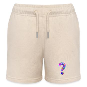 Fragezeichen - Kinder Organic Joggingshorts Mini Bolter von Stanley/Stella - Natur - Vorne