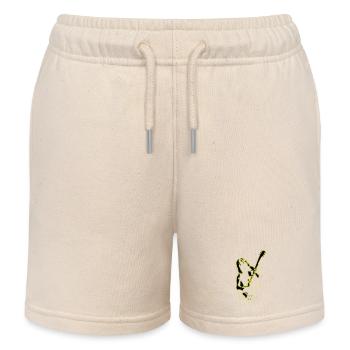 Rock' Roll is life ✔ - Kinder Organic Joggingshorts Mini Bolter von Stanley/Stella - Natur - Vorne