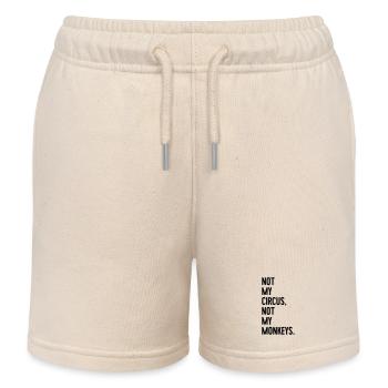 Not my circus, not my monkeys - Kinder Organic Joggingshorts Mini Bolter von Stanley/Stella - Natur - Vorne