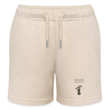 Solide comme des oliviers - Short de jogging enfant bio Stanley/Stella - écru doux - Devant