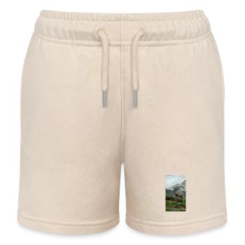 Steinbock - Kinder Organic Joggingshorts Mini Bolter von Stanley/Stella - Natur - Vorne