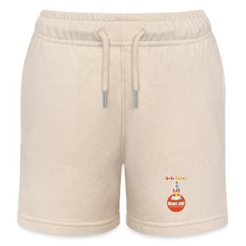 5-4-T-2-1 Abschuss: Down-Syndrom-Einsicht - Kinder Organic Joggingshorts Mini Bolter von Stanley/Stella - Natur - Vorne