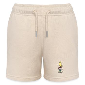 Charly und der Mond - Kinder Organic Joggingshorts Mini Bolter von Stanley/Stella - Natur - Vorne