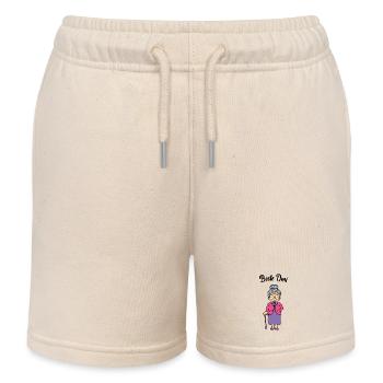 Brille Beste Omi Großmutter Oma Sehschwäche Spruch - Kinder Organic Joggingshorts Mini Bolter von Stanley/Stella - Natur - Vorne