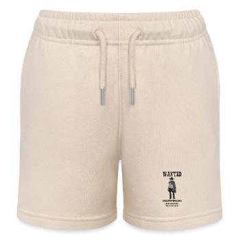 Cowboy from Hell - Kids Organic Sweat Shorts by Stanley/Stella - soft Ecru - Front