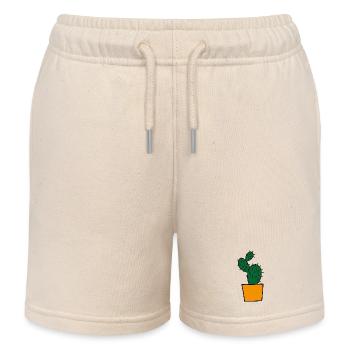 Kaktus - Kinder Organic Joggingshorts Mini Bolter von Stanley/Stella - Natur - Vorne