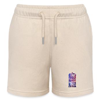 Time and Relative Dimension in Space - Kids Organic Sweat Shorts by Stanley/Stella - soft Ecru - Front