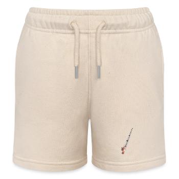 Grafik Angel - Kinder Organic Joggingshorts Mini Bolter von Stanley/Stella - Natur - Vorne