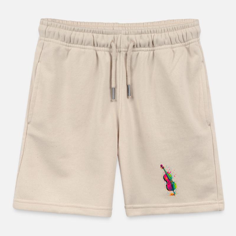 Violoncelle Splash Short de jogging enfant bio Stanley/Stella